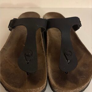 Birkenstock Gizeh 9 us black sandals